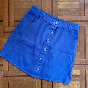 Jungmaven Button-Front  Skirt